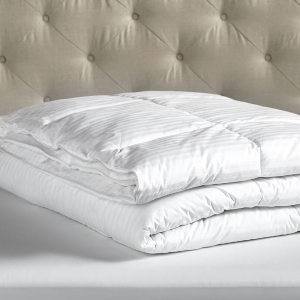 White Full Down Duvet Blanket Hypo-Allergenic - Picture 2 of 3